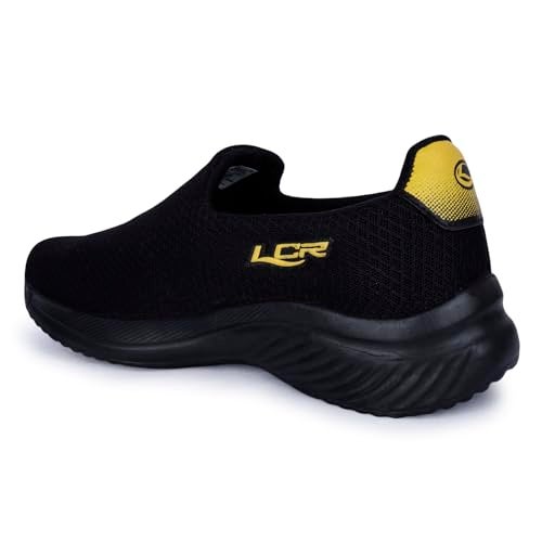 Lancer Mens WONDER-3PRO-BLK-MSTD Black Running Shoe, 8 - Image 3