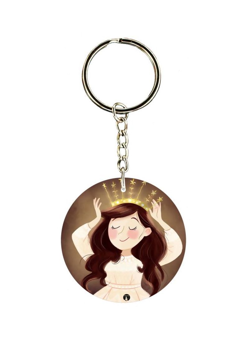 RKN Double Side Printed Keychain