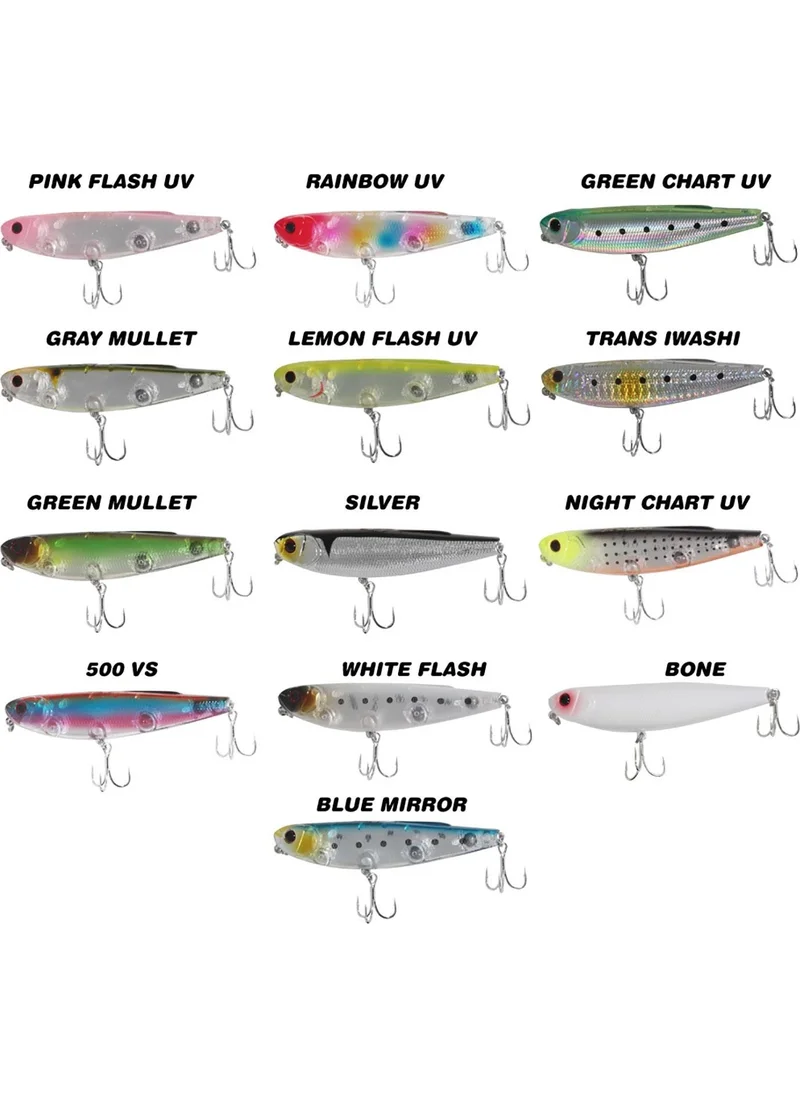 Ryuji Crazy Dog 9.5cm 15GR Surface Model Fish
