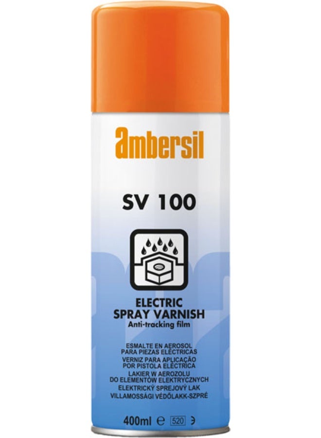 امبيرسيل AMBERSIL SV 100 ELECTRIC SPRAY VARNISH_400ML ورنيش عازل كهربائي عالي الأداء للحماية في أقصى الظروف - Image 1