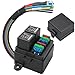 Weasch 12V PreWired Fuse Relay Box 2 Relays and 6 ATCATO Blade Fuses 4Pin 80A Relay Block and Kit for Cars Truck Jeep - Image 2