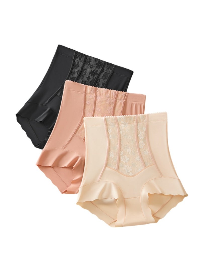 KUYING High Waisted Anti Glare Postpartum Waist Cinching And Hip Lifting Safety Pants For Body Shaping Set Of 3