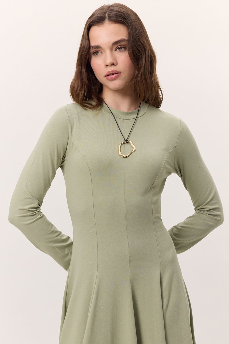 Manuka Fitted Waist Maxi Dress  - Image 2