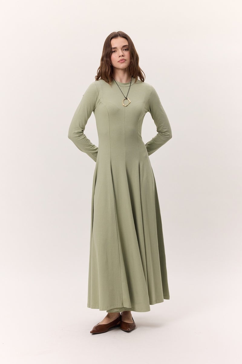 Manuka Fitted Waist Maxi Dress  - Image 5