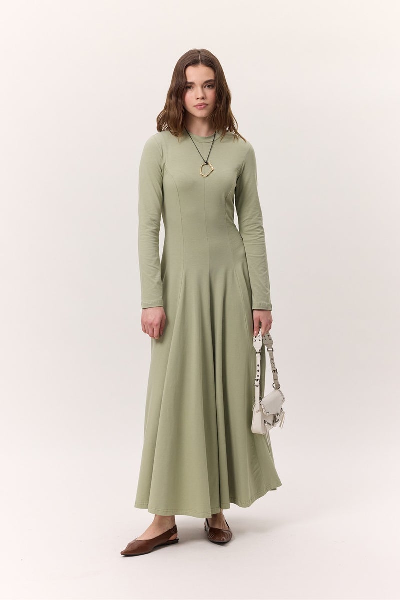 Manuka Fitted Waist Maxi Dress  - Image 1