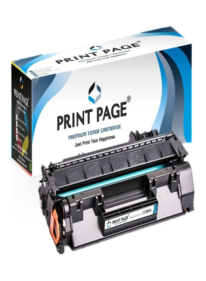 Print Page 80A Toner Cartridge Compatible for LJ Printers M401a, M401dn, M401dne, M401dw, M401n, M425dn, M425dw (1 pcs) - Image 1