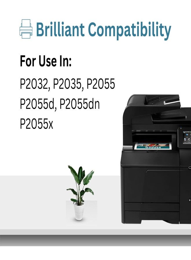 Print Page 80A Toner Cartridge Compatible for LJ Printers M401a, M401dn, M401dne, M401dw, M401n, M425dn, M425dw (1 pcs) - Image 2