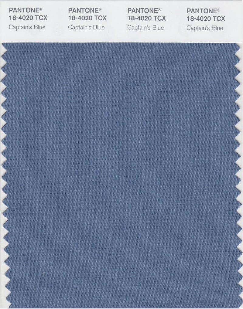 Smart 18-4020X Color Swatch Card, Captain's Blue