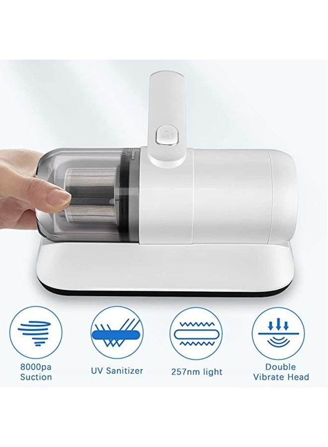 ISank Mattress Vacuum Cleaner, Handheld Cordless UV Vacuum Effectively Clean Up Bed, Pillows, Cloth Sofas, Carpets and Ther Fabric Surfaces  - Image 3