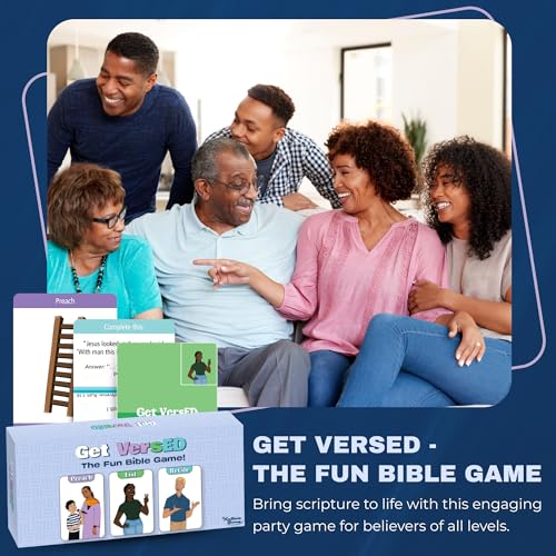Kulture Games لعبة كالتشر جيمز جت فيرسيد لعبة الحفلة الكتابية وعظ قائمة تلاوة لعبة ورق مسيحية للبالغين والمراهقين والعائلات ومجموعات الكنيسة - Image 5