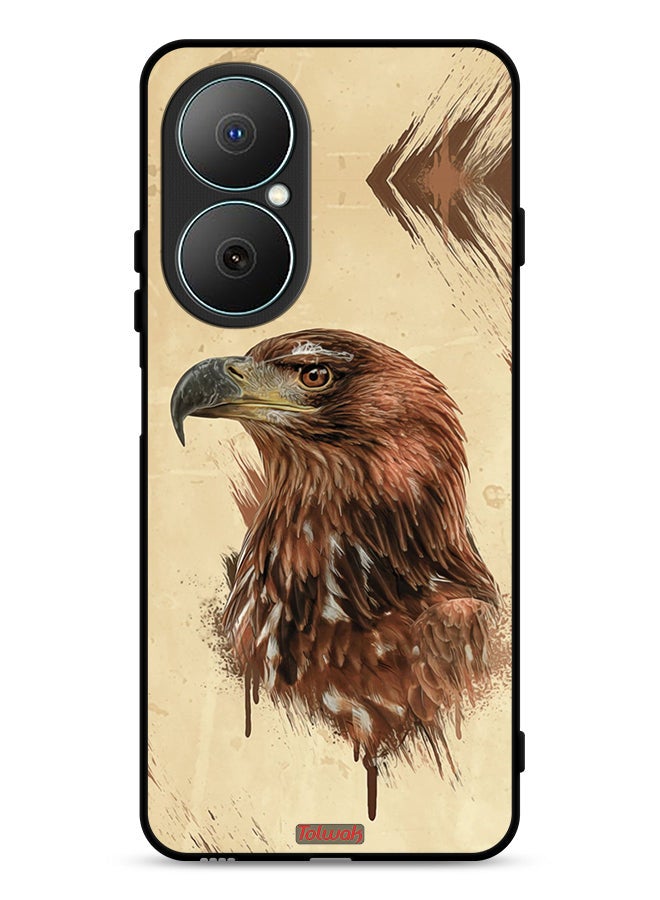 Tolwak Huawei Nova Y73 Protective Case Cover Best Falcon Wallpaper