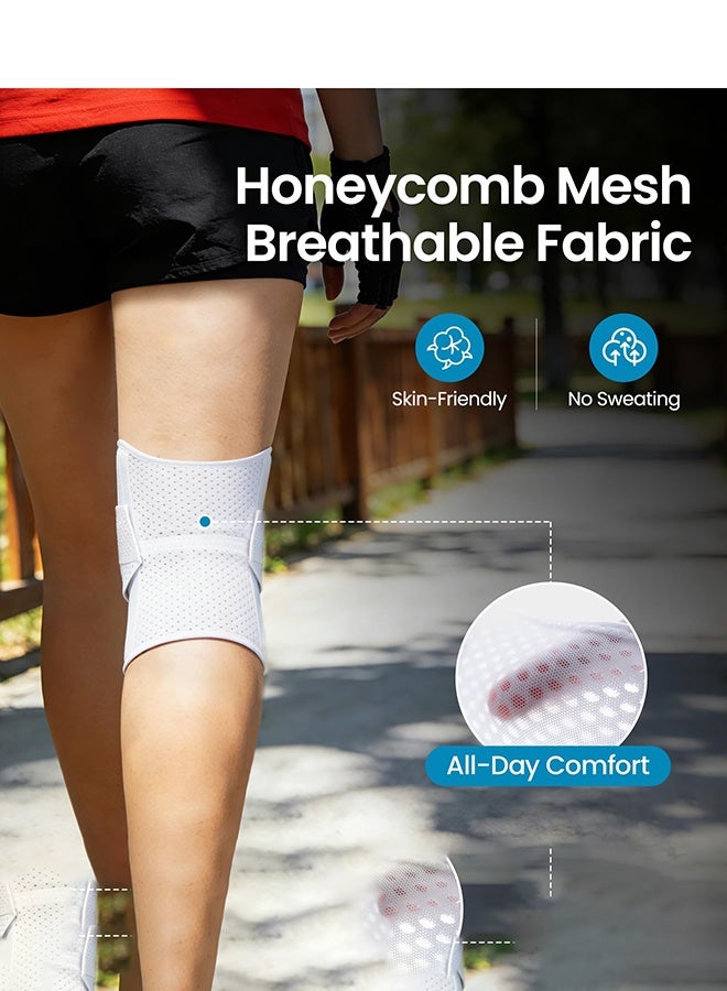 Arabest Knee Brace with Side Stabilizer, Knee Protector for Meniscus Torn Knee Pain ACL MCL Arthritis Injury Recovery, Sports Protective Equipment - Image 4