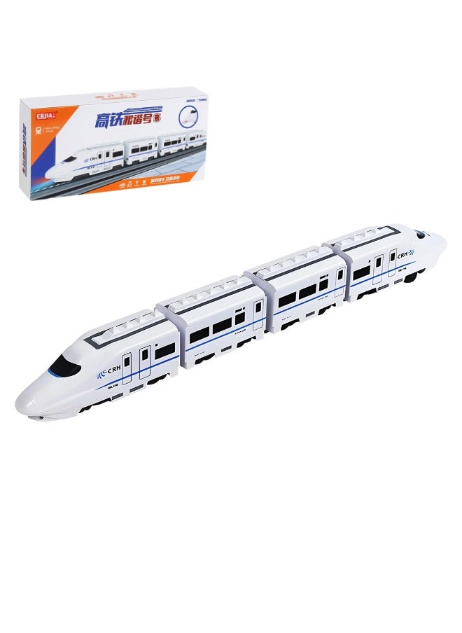 ShebSheb - Electric Bullet Train Toys,Detachable Electric Railway Transport,Simulation High Speed Railway Harmony Train Toy for Kids Toddler Boys Girls - Image 1