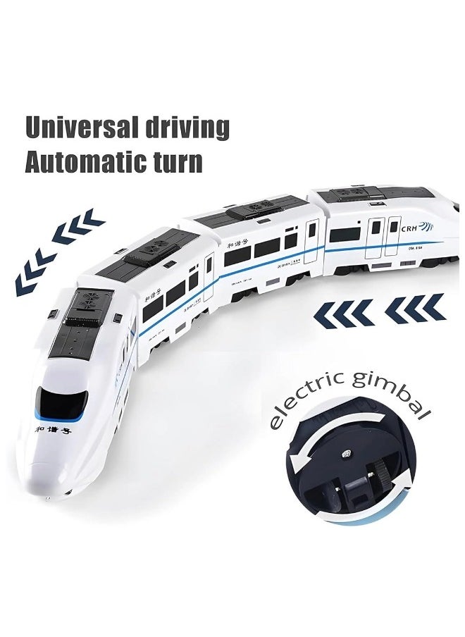 ShebSheb - Electric Bullet Train Toys,Detachable Electric Railway Transport,Simulation High Speed Railway Harmony Train Toy for Kids Toddler Boys Girls - Image 1