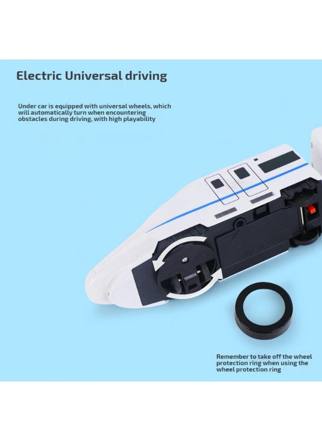 ShebSheb - Electric Bullet Train Toys,Detachable Electric Railway Transport,Simulation High Speed Railway Harmony Train Toy for Kids Toddler Boys Girls - Image 1