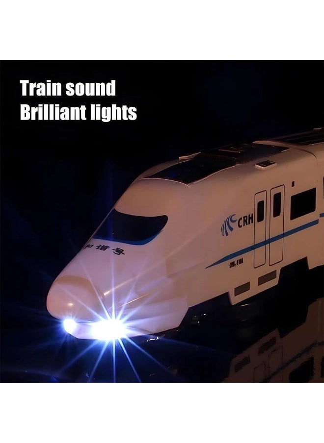 ShebSheb - Electric Bullet Train Toys,Detachable Electric Railway Transport,Simulation High Speed Railway Harmony Train Toy for Kids Toddler Boys Girls - Image 1