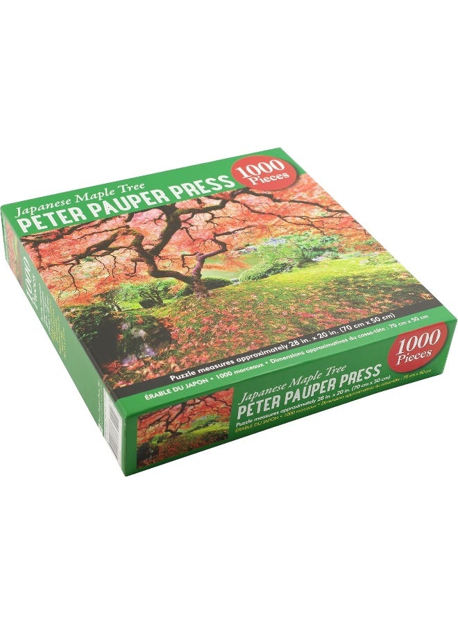 Peter Pauper Press Japanese Maple Tree Jigsaw Puzzle - Image 3