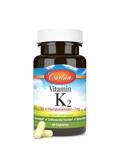 Vitamin K2 Mk4 (Menatetrenone) Vitamin K Supplement Bone & Heart Health K2 Vitamin Soyfree 60 Capsules - pzsku/Z7F275B45024D30BDC58EZ/45/_/1696934745/3a07d6d7-3c1f-46b1-8905-a4a839ab638b