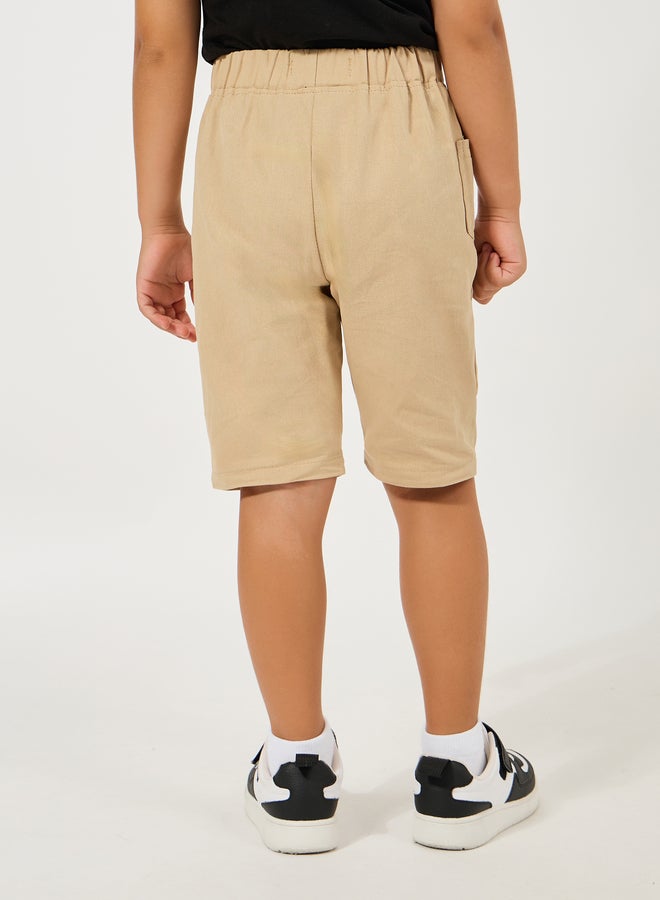 ستايلي شورت ستايلي بجيوب سادة - Image 4