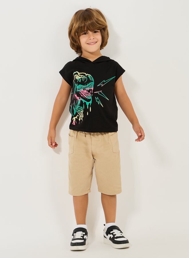 ستايلي شورت ستايلي بجيوب سادة - Image 2