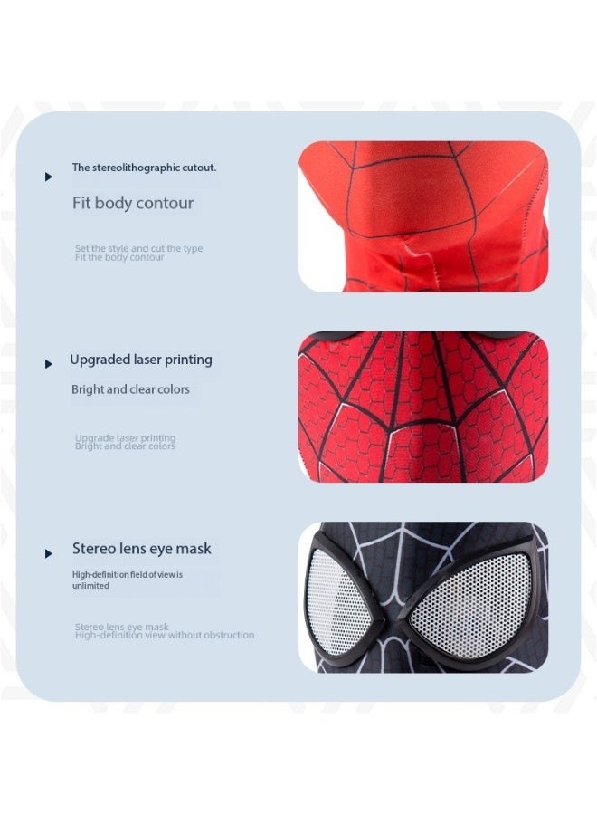 【Marvel Official】Spider-Man: Far From Home Lens Mask + Tactical Gloves Set (Kids Universal)｜Movie-Accurate Replica｜Breathable Fabric｜Perfect for COSPLAY/Halloween/Party Fun - Image 5