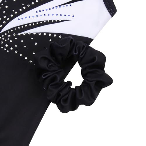 JOYSTREAM Gymnastics Leotards for Girls with Shorts Sparkly Ballet Dance Activewear Blooming Diamond,6-7Years - Image 4
