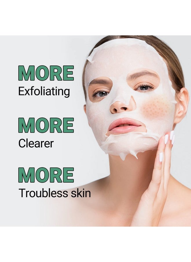 Troubless Clear Whitehead Remover Peel Off Face Mask 5Pcs. Hydrating Face Mask Beauty Sheets Day And Night Moisturizer For Face White And Blackhead Remover Korean Face Mask Skin Care Peel Off  - Image 2