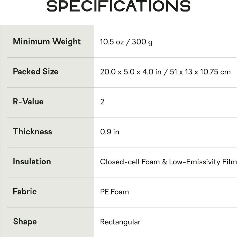 NEMO Equipment Switchback Foam Sleeping Pad - Image 4