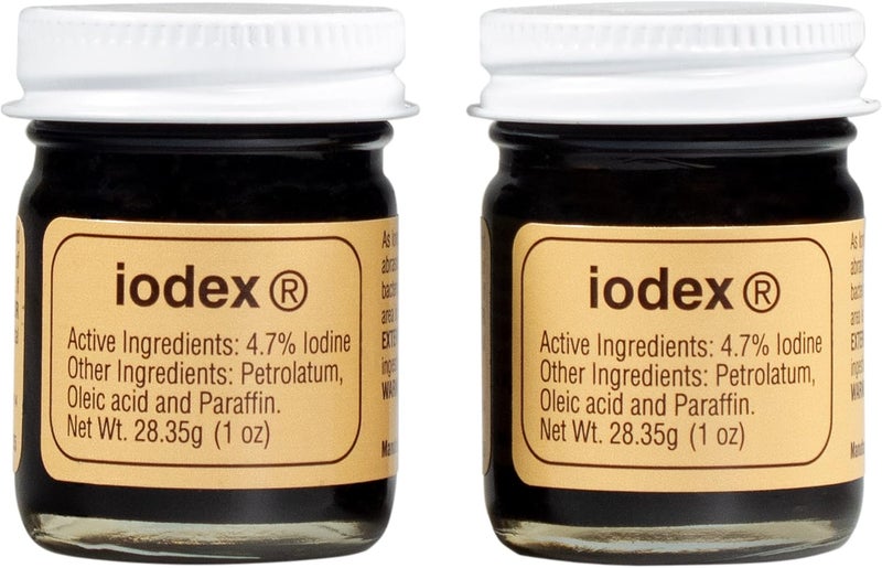 Iodex, 1-Ounce Jar - Pack of Two