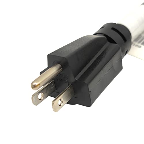 Park World Parkworld 691807A Adapter Cord 15 Amp 5-15P Plug Male to 20 Amp L6-20R Receptacle Locking Connector Female (ONLY Output 125 Volt) - Image 2