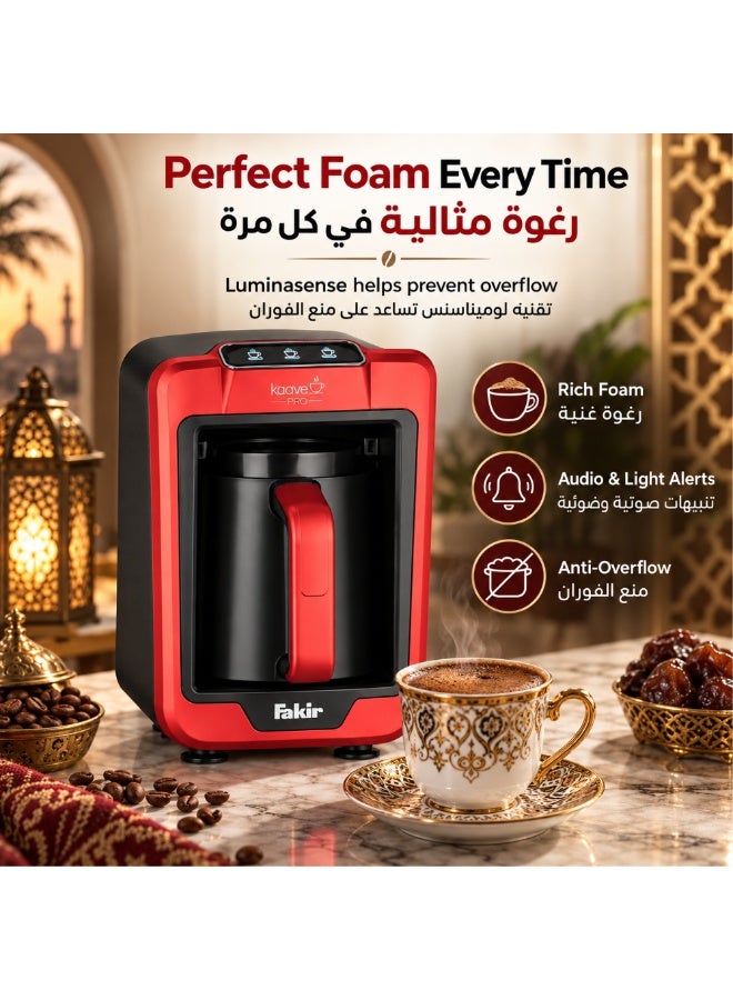 Fakir Automatic Turkish Coffee Maker, 4 Cups, Rouge Red - Image 2