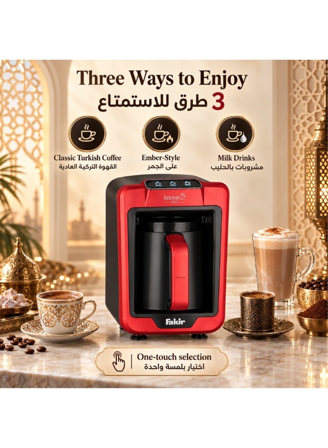 Fakir Automatic Turkish Coffee Maker, 4 Cups, Rouge Red - Image 5
