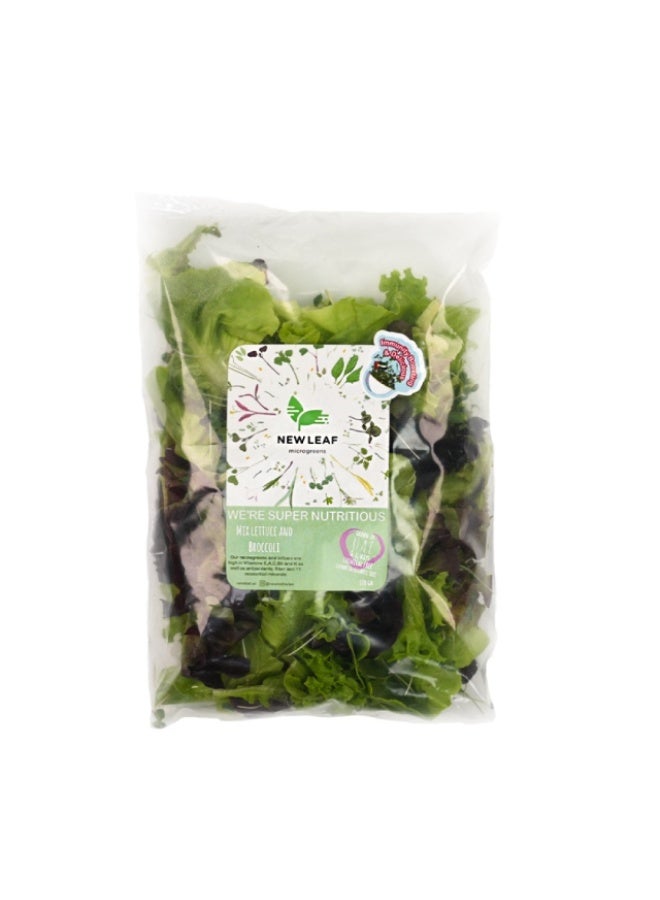Mix Lettuce With Broccoli Microgreens - 100g