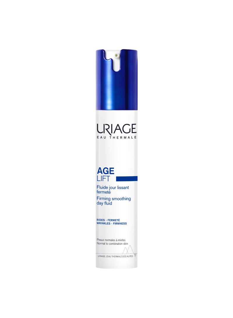 Uriage Age Lift Firming And Wrinkle Smoothing Face Fluid | Anti-Ageing Formula | For All Skin Types Including Sensitive 40ml - Image 1