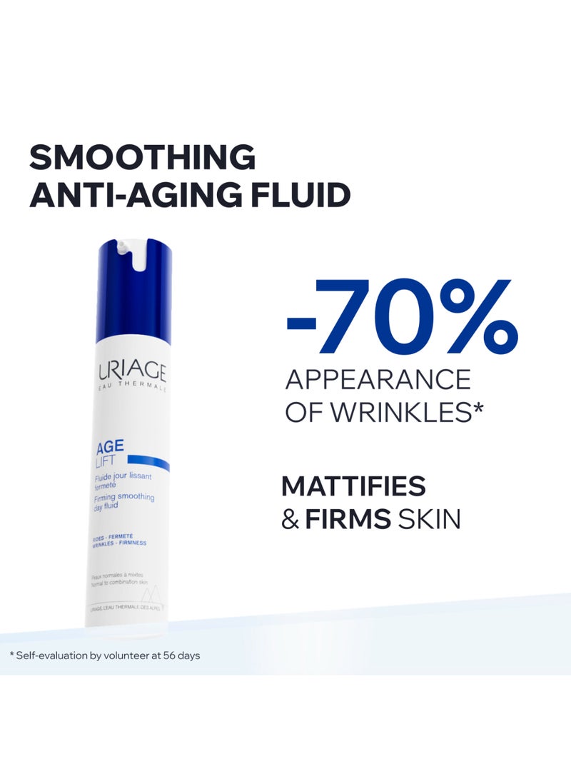 Uriage Age Lift Firming And Wrinkle Smoothing Face Fluid | Anti-Ageing Formula | For All Skin Types Including Sensitive 40ml - Image 5