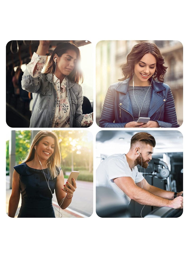 ELTRAZONE iPhone Earphones Wired Headphones Built-in Mic&Volume Control & Noise Cancellation In-Ear Earphones Earbuds Compatible for iPhone 11/12/13 Pro/XS Max/8/8plus 7/7plus - Image 5