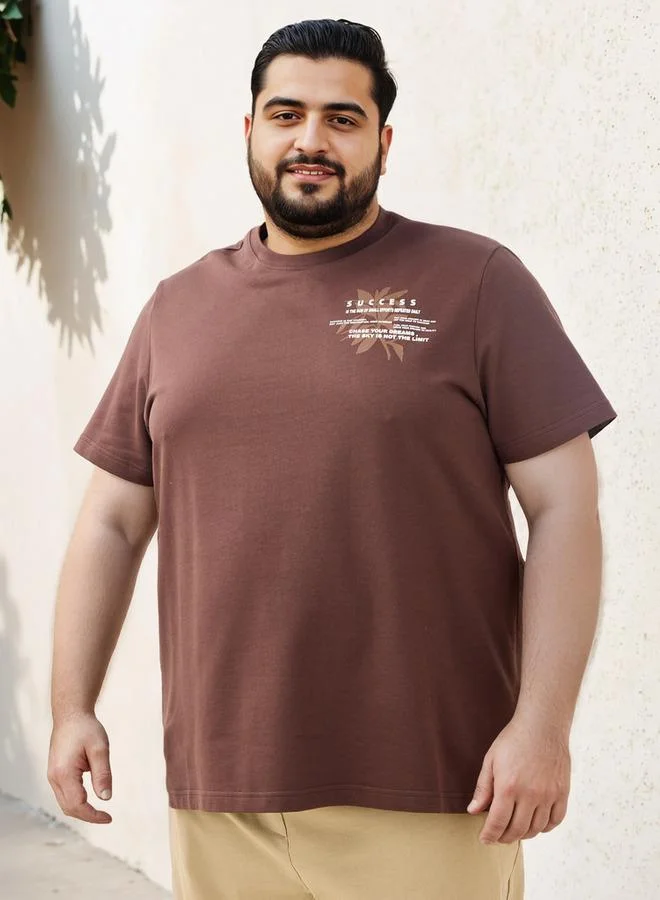 Plus Size Printed T-shirt