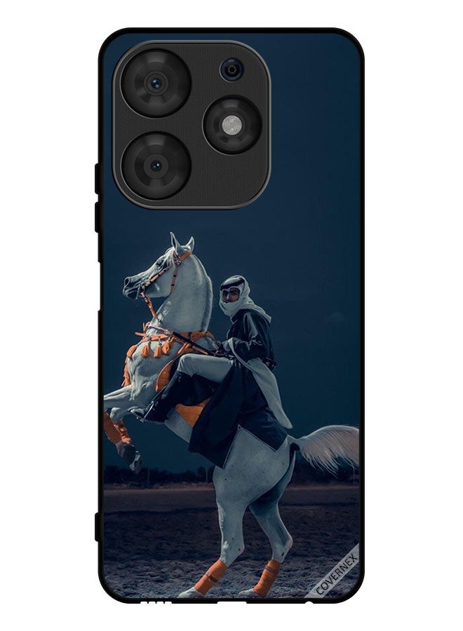 Covernex Protective Case Cover For Tecno Spark 10 Pro Young Man On Horse - Image 1