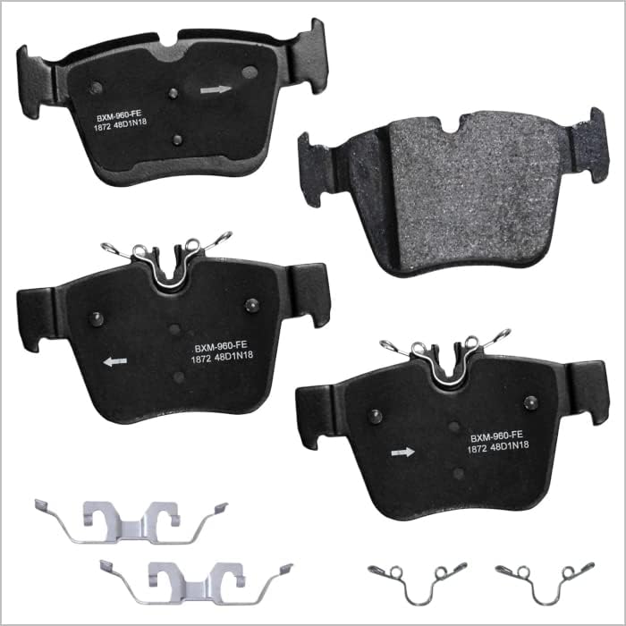 Bendix Premium SBM1872 Semi-Metallic Rear Brake Pads for Mercedes-Benz C43 AMG 2023-2017, C450 AMG 2016, GLC43 AMG 2023-2017, GLC250 2018-2017, GLC300 2023-2016, GLC350e 2020-2018 - Image 2