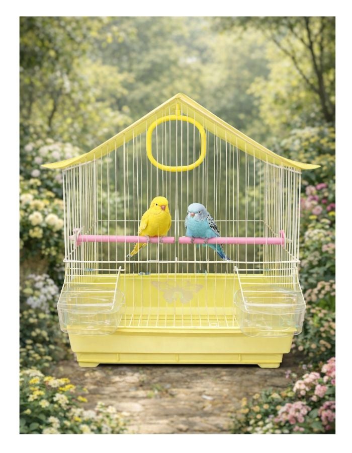 Petto Bird Cage 30×23×39 cm | Durable Metal Cage for Small Birds - Image 3