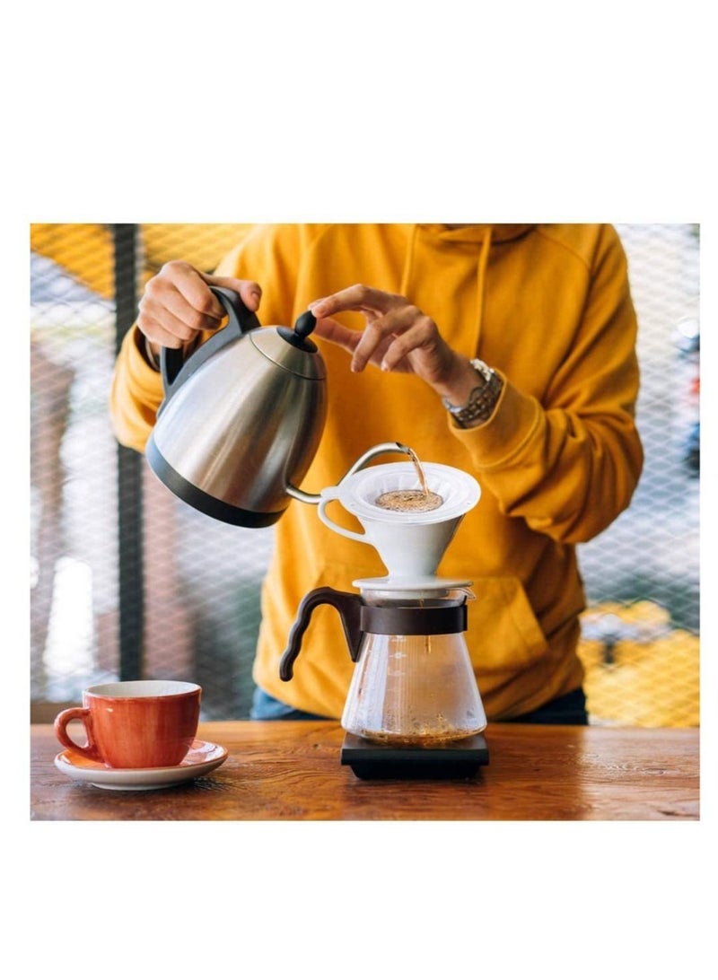 Excefore Mesh Strainer, 200 Mesh Kitchen Food Filter Mesh, Ultra-Fine Nylon Mesh Strainer Plastic Sieve Fine Mesh Filter Spoon Compatible with 5'' Funnels, for Filtering Coffee Juice Oils Soy Milk Yogurt Honey - Image 3