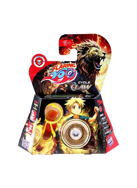 Toy Triangle Flaring Yo Cycle Claw Professional 2-in-1 Yo-Yo