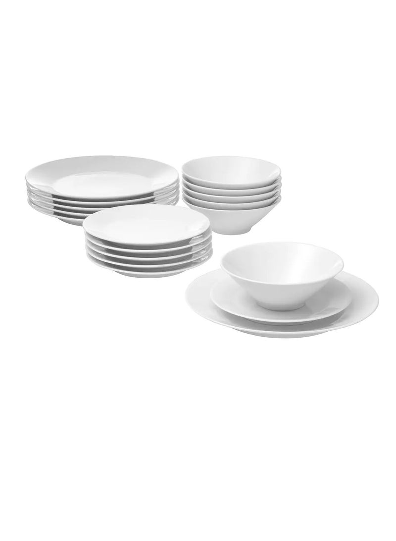 18-piece service, white - Image 2