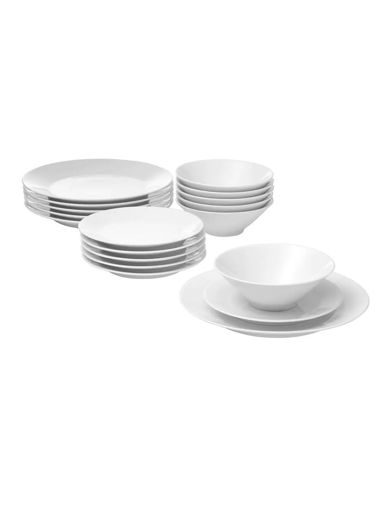 18-piece service, white - Image 3