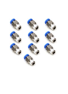 Generic PU Pipe & Fittings Polyurethane Pneumatic Pipe Push in to Connect Fittings Male Socket Pack of 5 6mmx1/2"  - Image 3