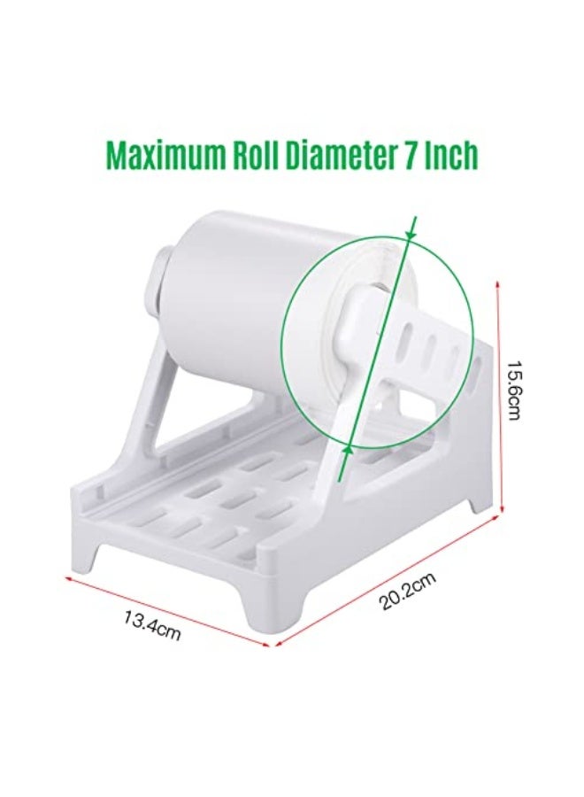 حامل الملصقات، موزع الملصقات الحرارية للأسطوانات والملصقات المروحية (الطراز المدعوم) (أبيض) - Image 3