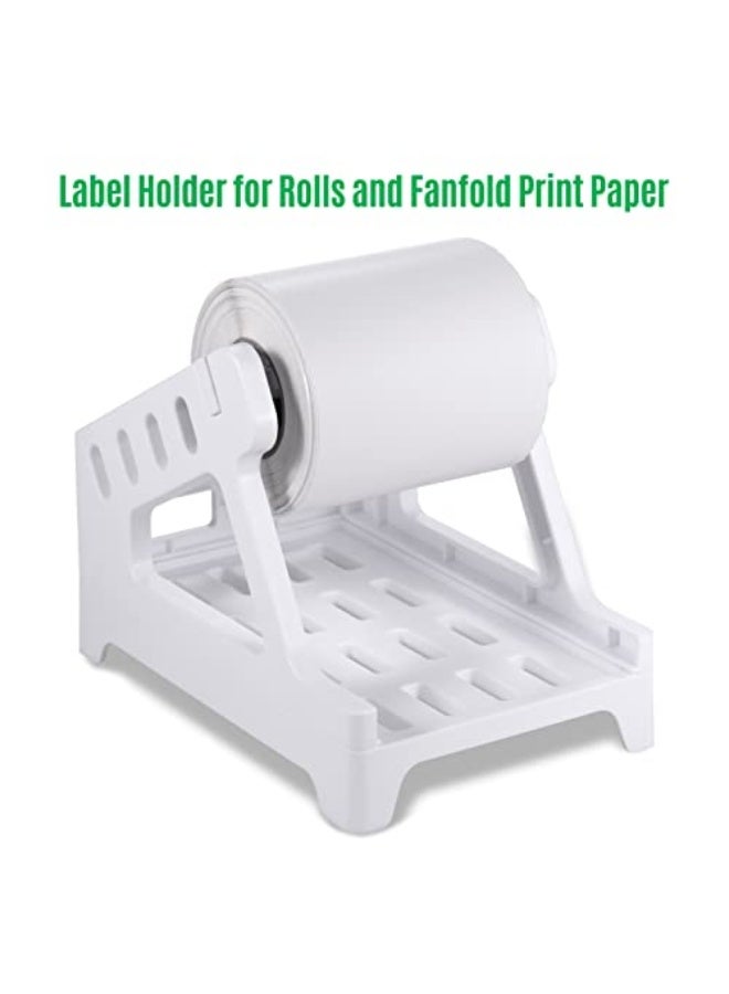 حامل الملصقات، موزع الملصقات الحرارية للأسطوانات والملصقات المروحية (الطراز المدعوم) (أبيض) - Image 2