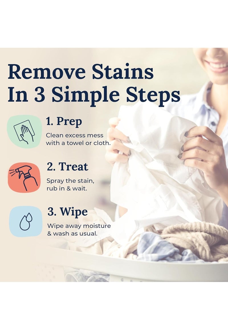 LISM Messy Eater Stain Treater Spray - 300ml Stain Remover - Newborn & Baby Essentials - No Dry Cleaning Food, Grease, Coffee Off Laundry, Underwear, Fabric - Image 5