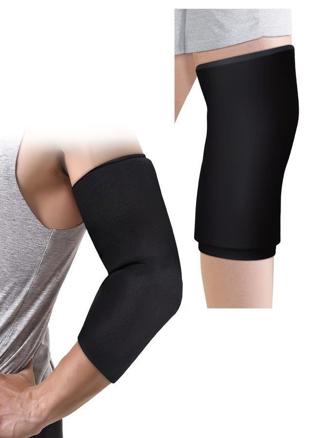 RAMNATH IMPEX RAMNATH Hot & Cold Compression Sleeve | Sports Arm Support Gym, Tennis, Cricket | Breathable Stretchable Elbow Support Guard | 360° Wearable Gel Ice Pack Arthritis, Workout & Injury Recovery Sleeve. - Image 1