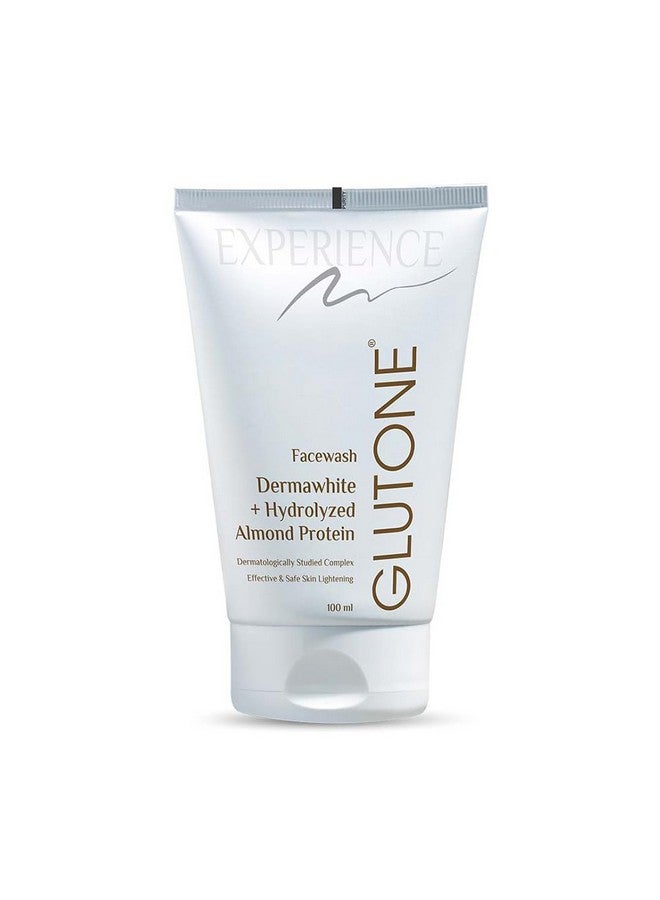 GLUTONE Face Wash| Glow & Radiance Face Wash| With Saxifrage Papaya & Guava Extract| Enriched Hydrolyzed Almond Protein| Sugarbased Formula| 100Ml - Image 1